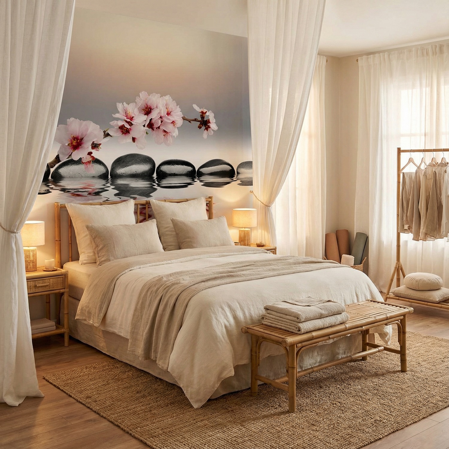 Wall Murals: Zen Orchids