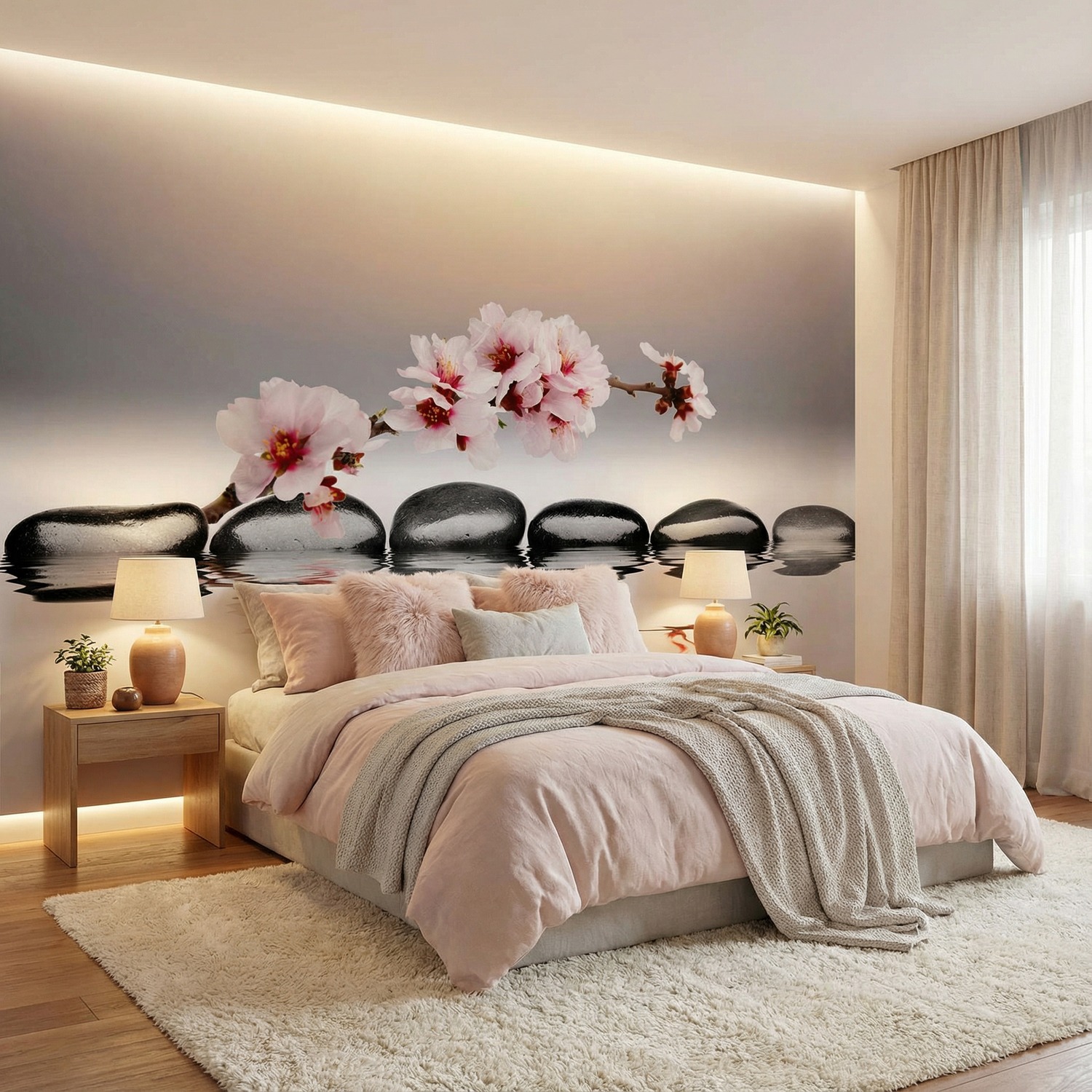 Wall Murals: Zen Orchids