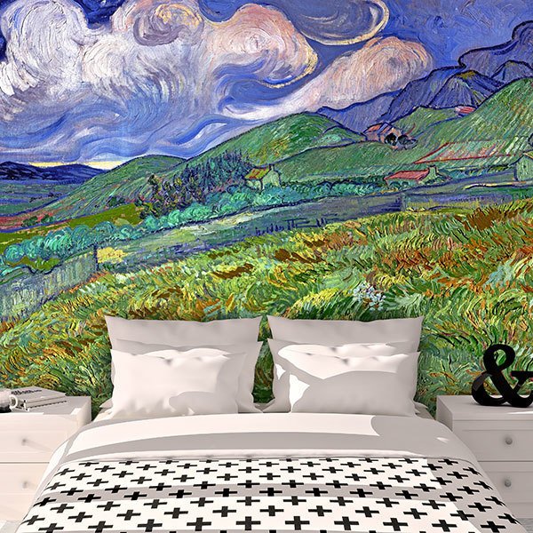 Wall Murals: Landscape of Saint-Rémy, Van Gogh