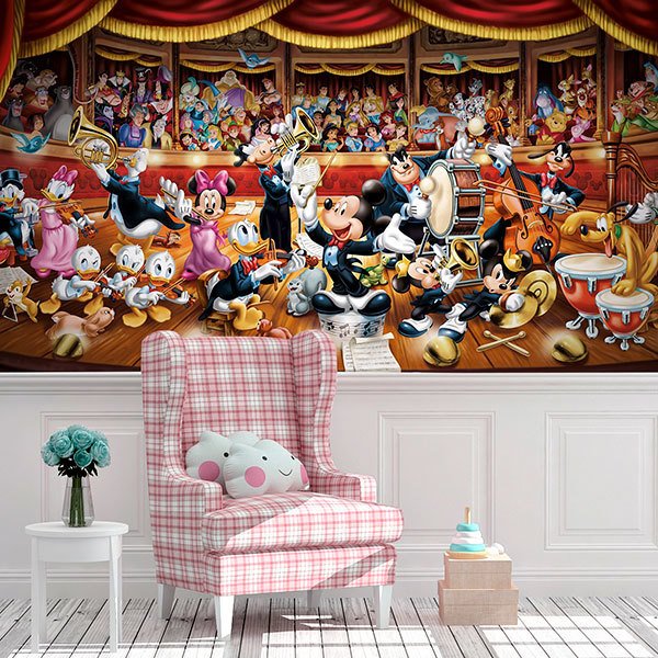 Wall Murals: Disney Orchestra