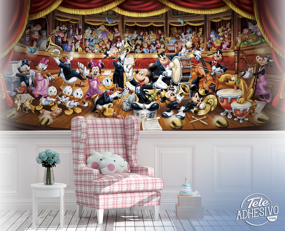 Wall Murals: Disney Orchestra