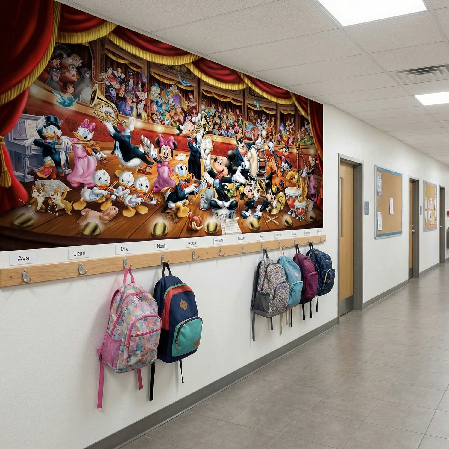 Wall Murals: Disney Orchestra
