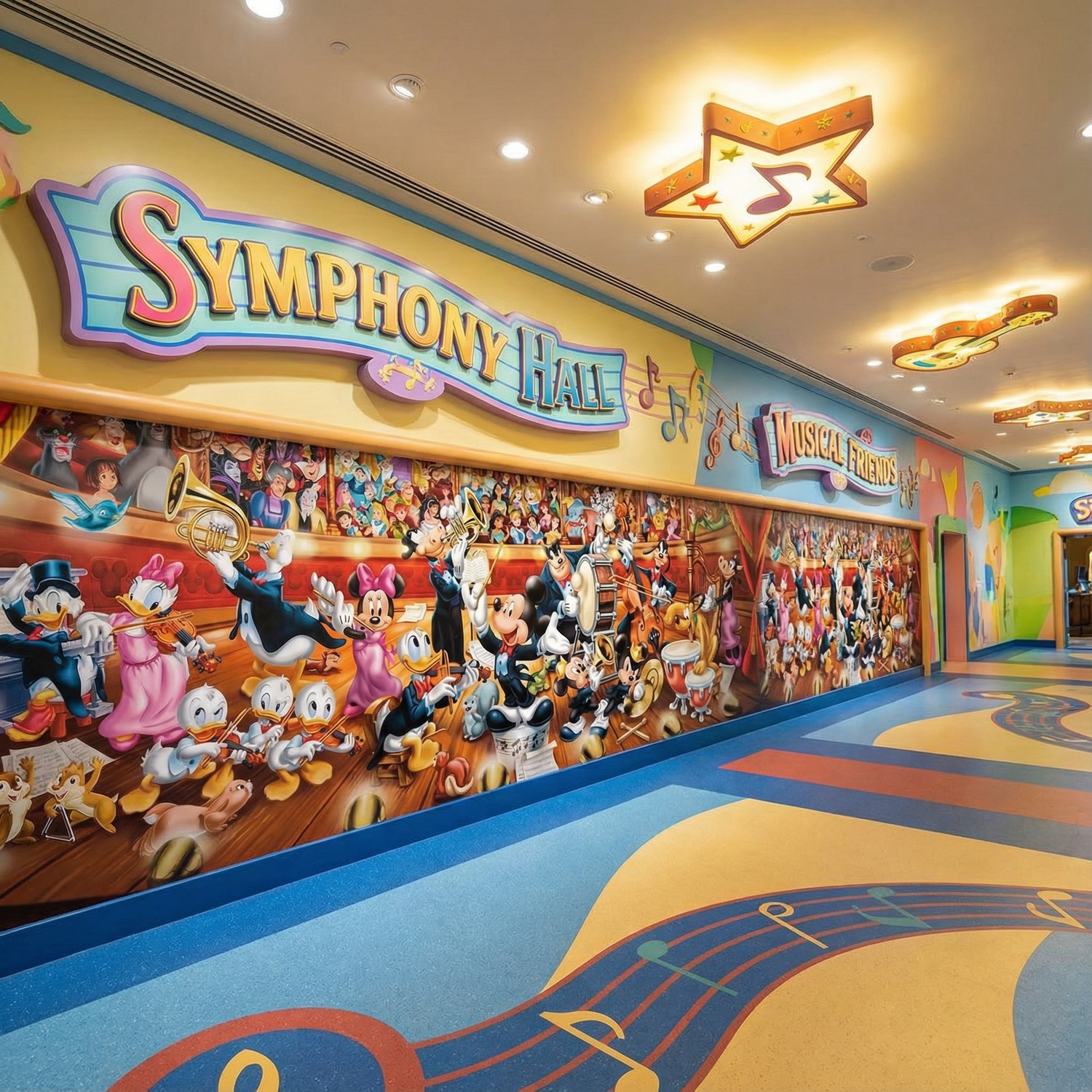 Wall Murals: Disney Orchestra