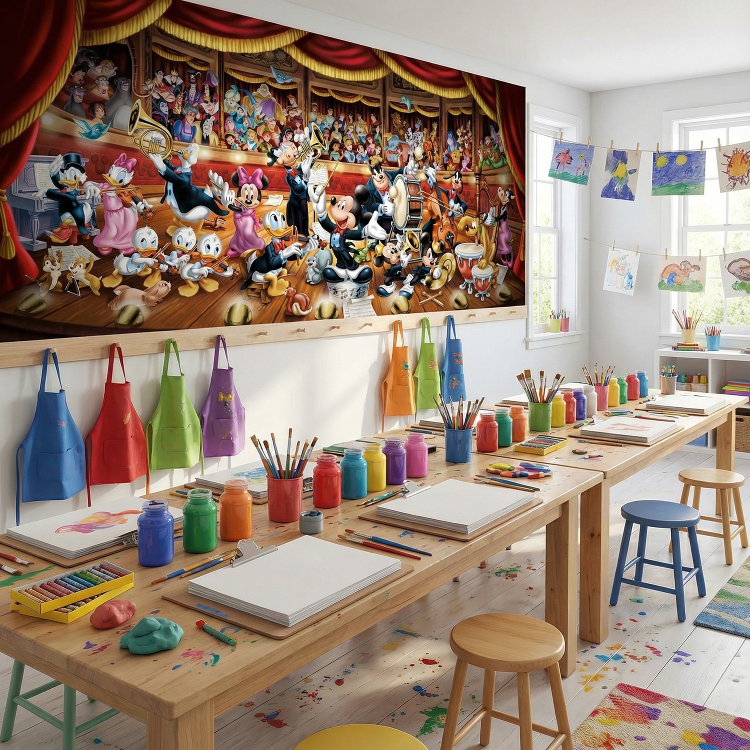 Wall Murals: Disney Orchestra