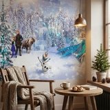 Wall Murals: Frozen and his friends 12