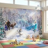 Wall Murals: Frozen and his friends 14