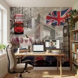 Wall Murals: Collage Westminster Palace 3