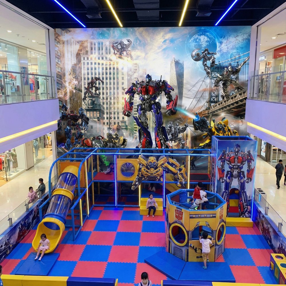 Wall Murals: Transformers Battle Scene