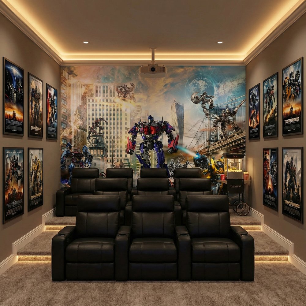 Wall Murals: Transformers Battle Scene