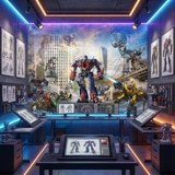 Wall Murals: Transformers Battle Scene 7