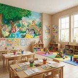 Wall Murals: Disney Princesses with Pets 5