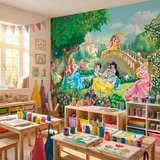 Wall Murals: Disney Princesses with Pets 7