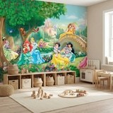 Wall Murals: Disney Princesses with Pets 8
