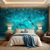 Wall Murals: Dolphins and constellations 19