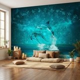 Wall Murals: Dolphins and constellations 6