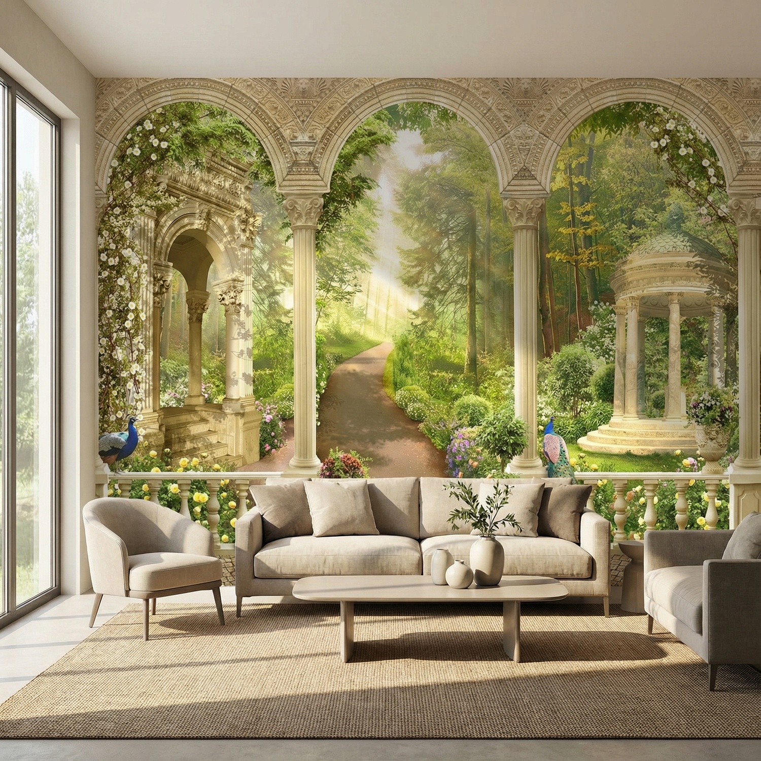 Wall Murals: Lost Royal Temple