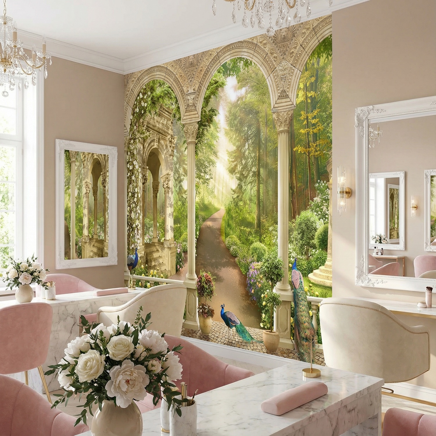 Wall Murals: Lost Royal Temple