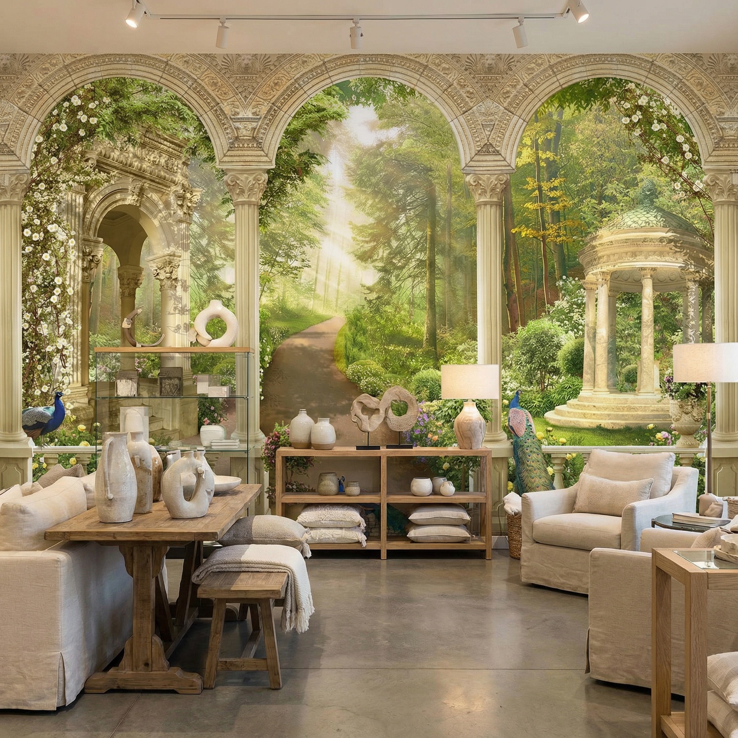 Wall Murals: Lost Royal Temple