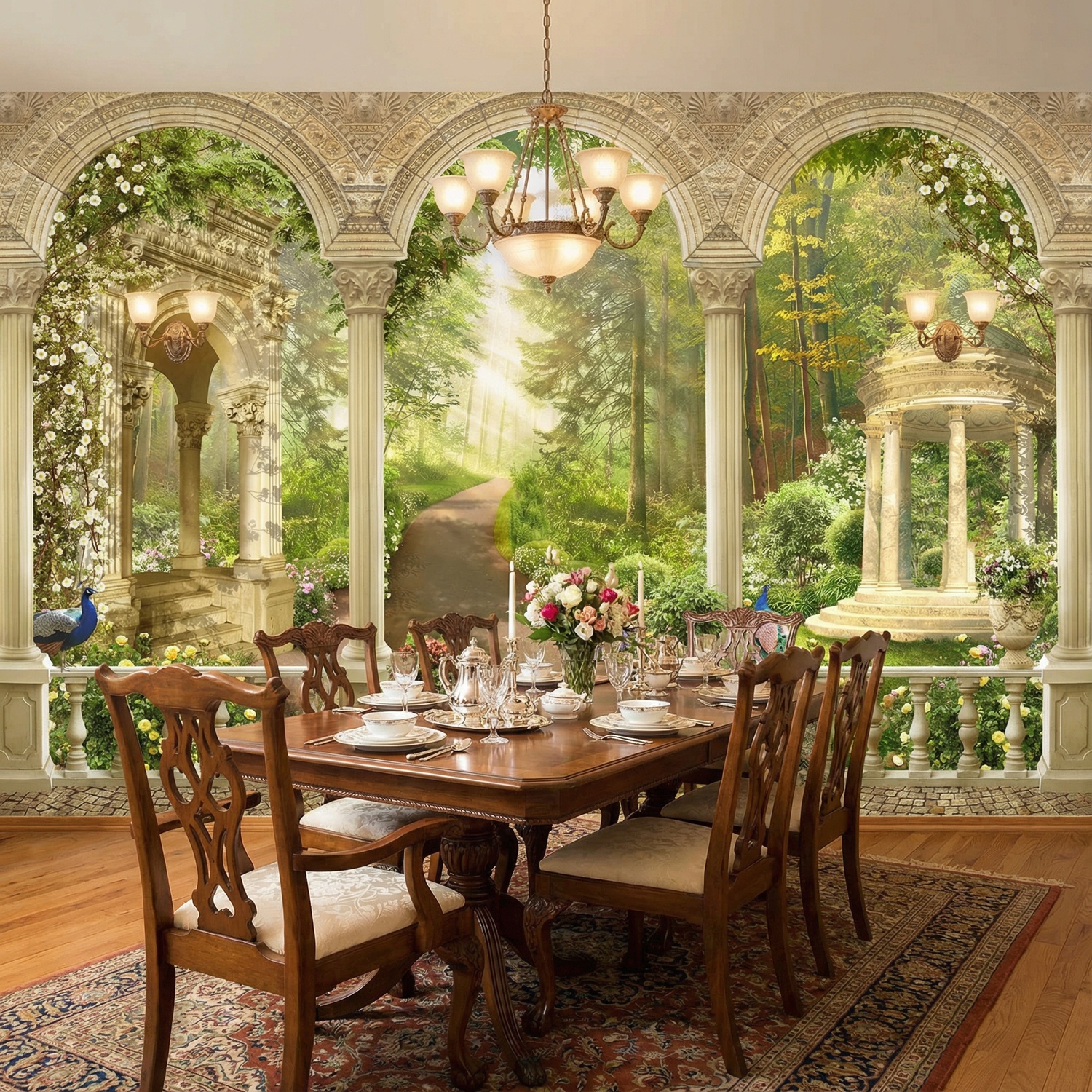 Wall Murals: Lost Royal Temple