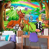 Wall Murals: Bambi in the Forest 2
