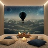 Wall Murals: Sunrise hot air balloon 8