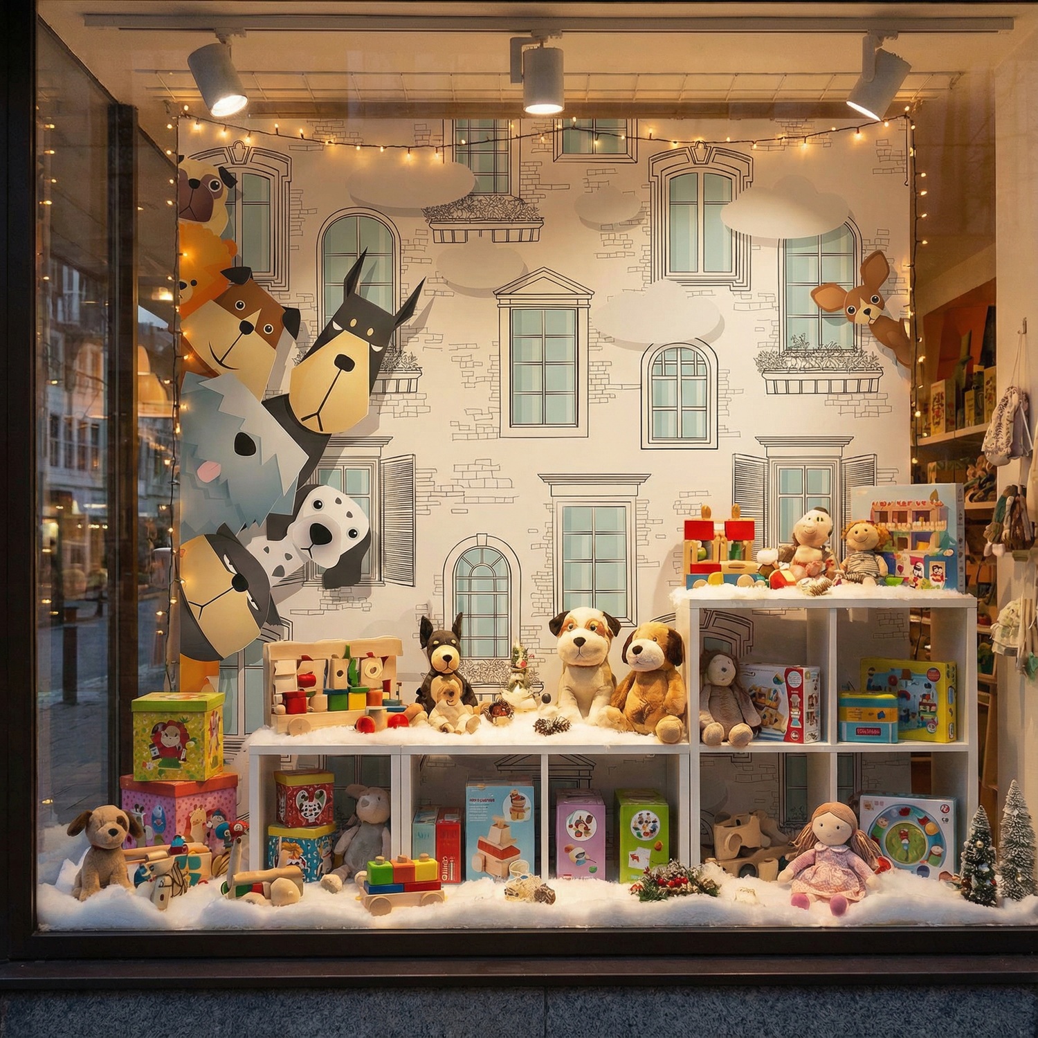 Wall Murals: Spy dogs