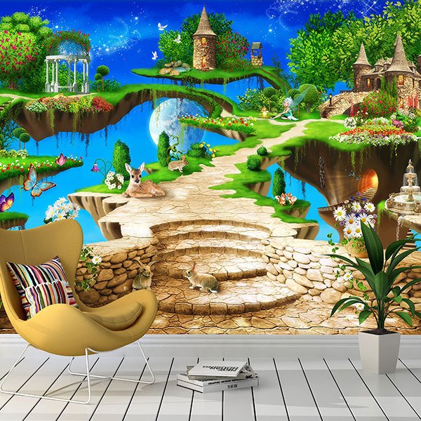 Wall Murals: Fascinating world 0