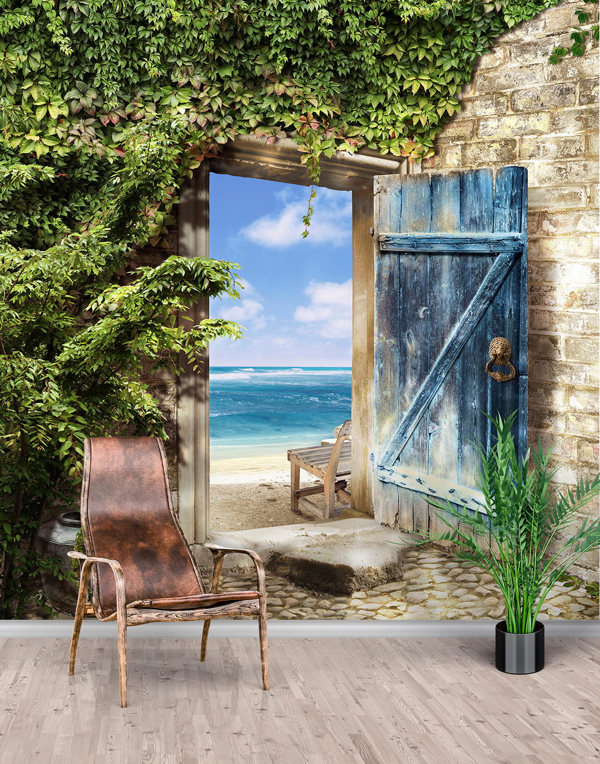 Wall Murals: Departure to the beach