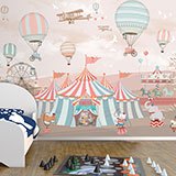 Wall Murals: Grand Animal Circus 2