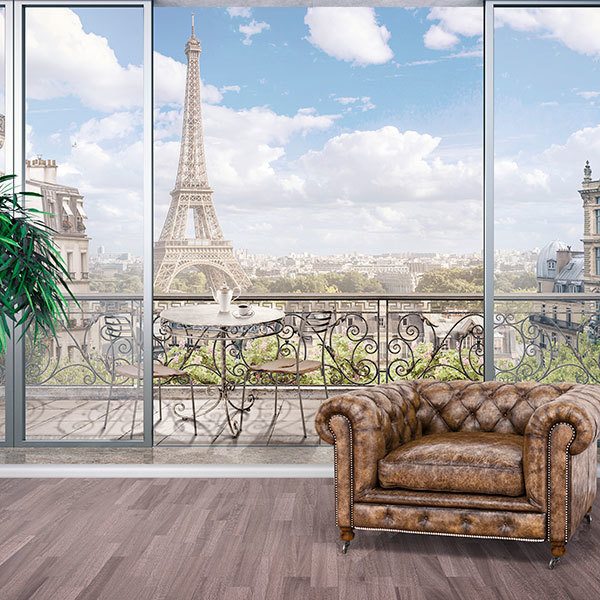 Wall Murals: Balcony in Paris