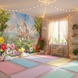 Wall Murals: Disney castle 11