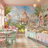 Wall Murals: Disney castle 12