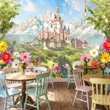 Wall Murals: Disney castle 6