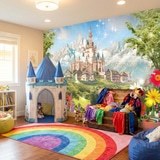 Wall Murals: Disney castle 8