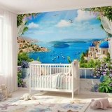 Wall Murals: Balcony to the Aegean 14