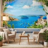 Wall Murals: Balcony to the Aegean 16