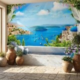 Wall Murals: Balcony to the Aegean 6