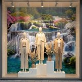 Wall Murals: Garden of large waterfalls 21