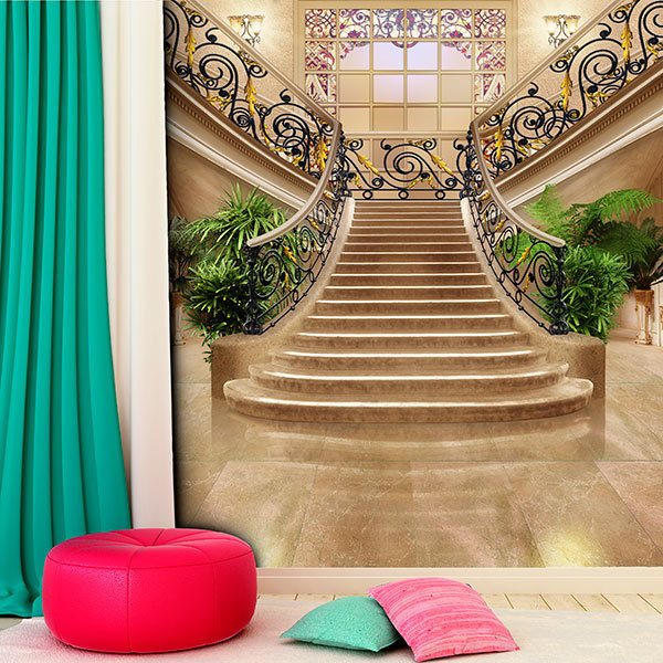 Wall mural Stairs of a great hotel