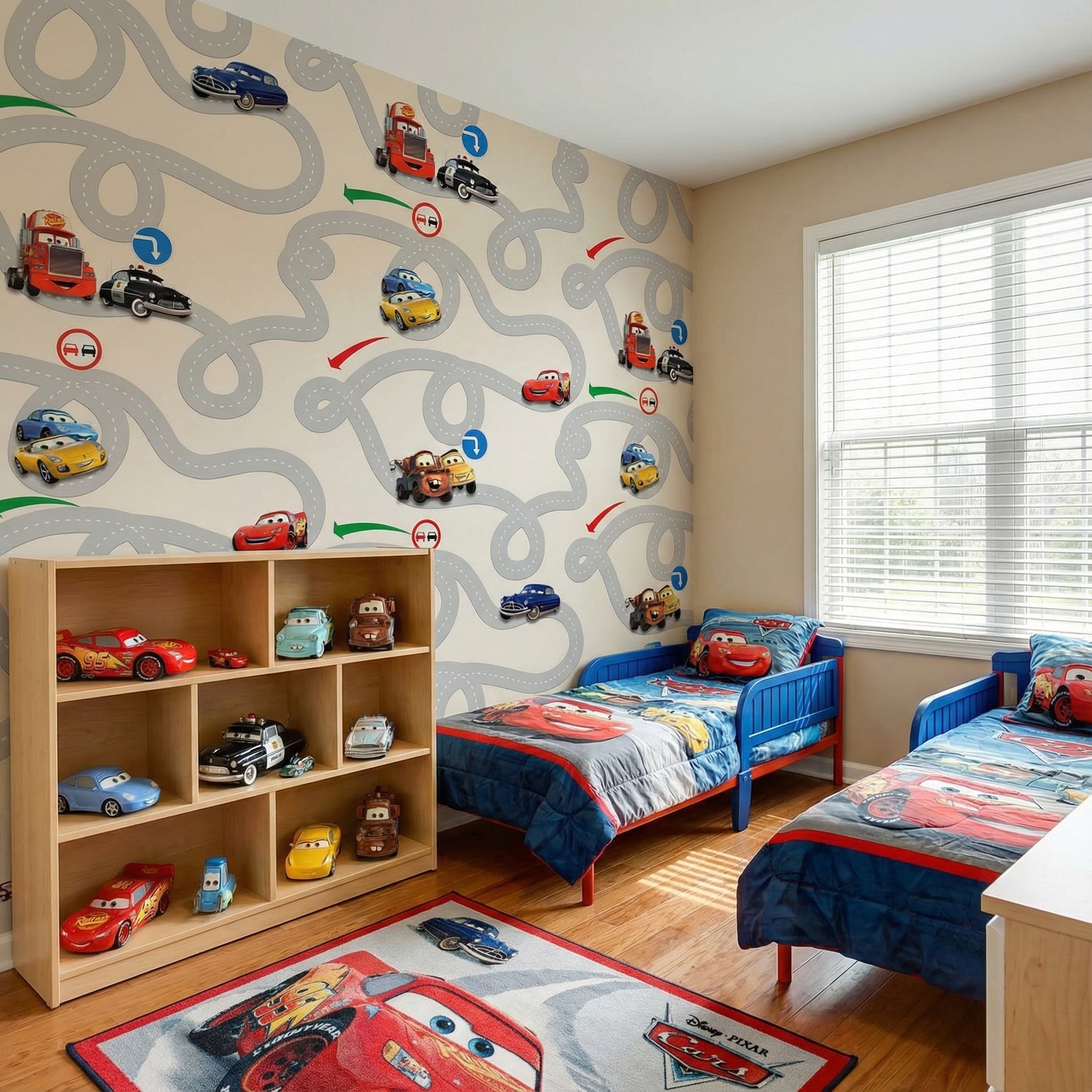 Wall Murals: Circuit Cars, Disney