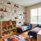 Wall Murals: Circuit Cars, Disney 7