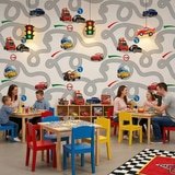 Wall Murals: Circuit Cars, Disney 9
