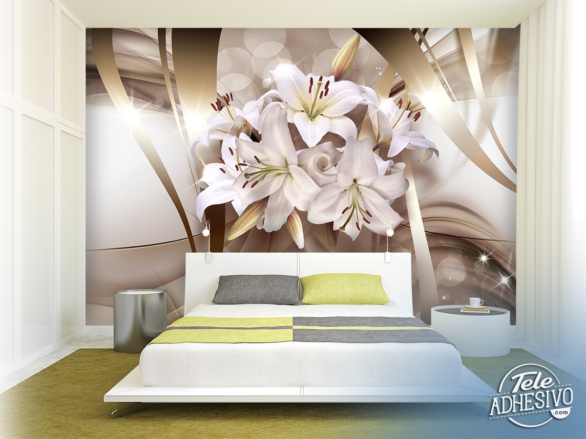 Wall Murals: Lilies of peace