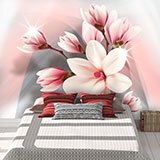 Wall Murals: Brilliant Magnolias 2