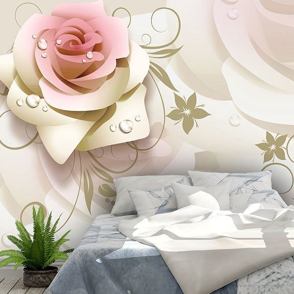 Wall mural Illustrated Roses