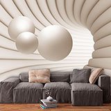 Wall Murals: Spheres in orbit 2