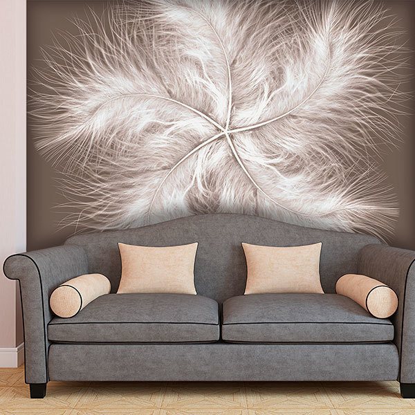 Wall Murals: Feather Spiral 0