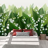 Wall Murals: Bells between leaves 2