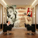 Wall Murals: Marilyn Monroe New York Collage 16