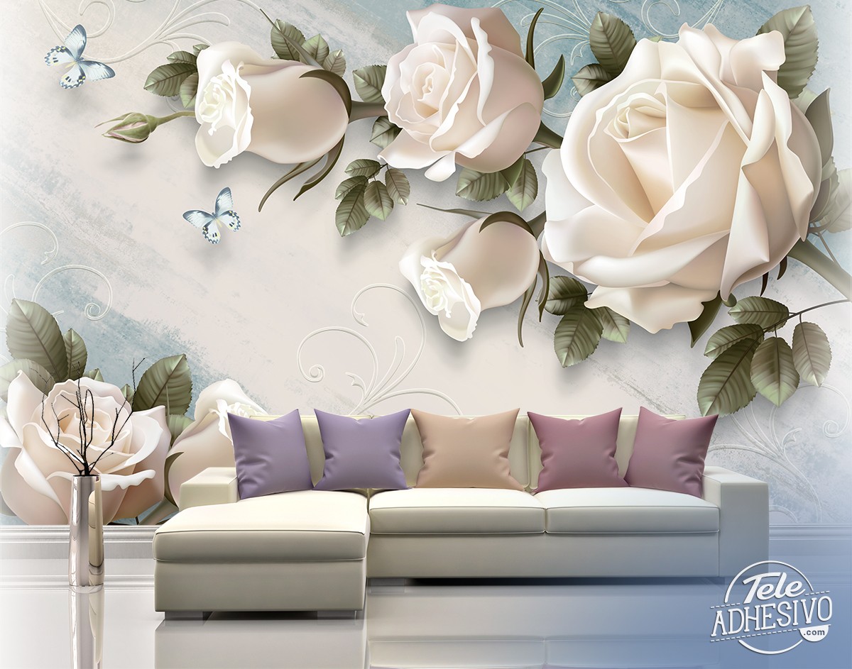 Wall Murals: The Elfe Rose